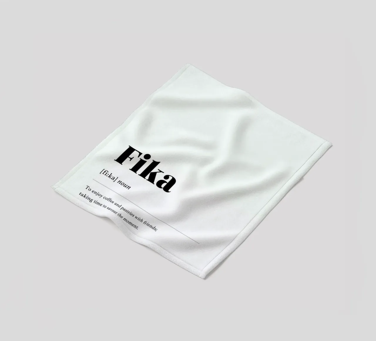 Fika Fleecedecke von daylight design studio