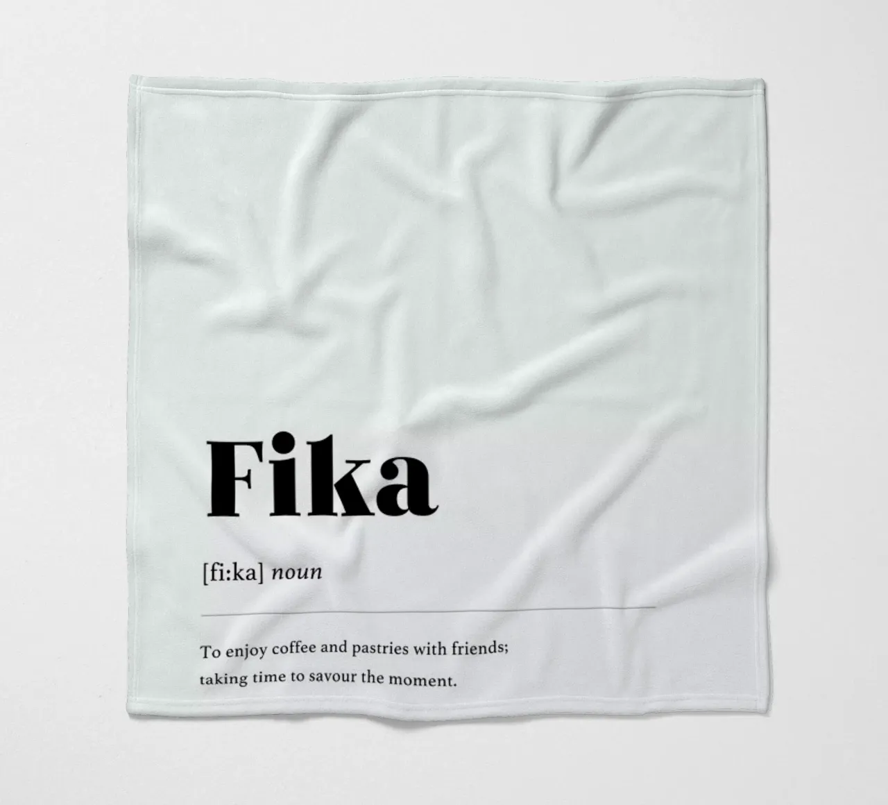Fika Fleecedecke von daylight design studio