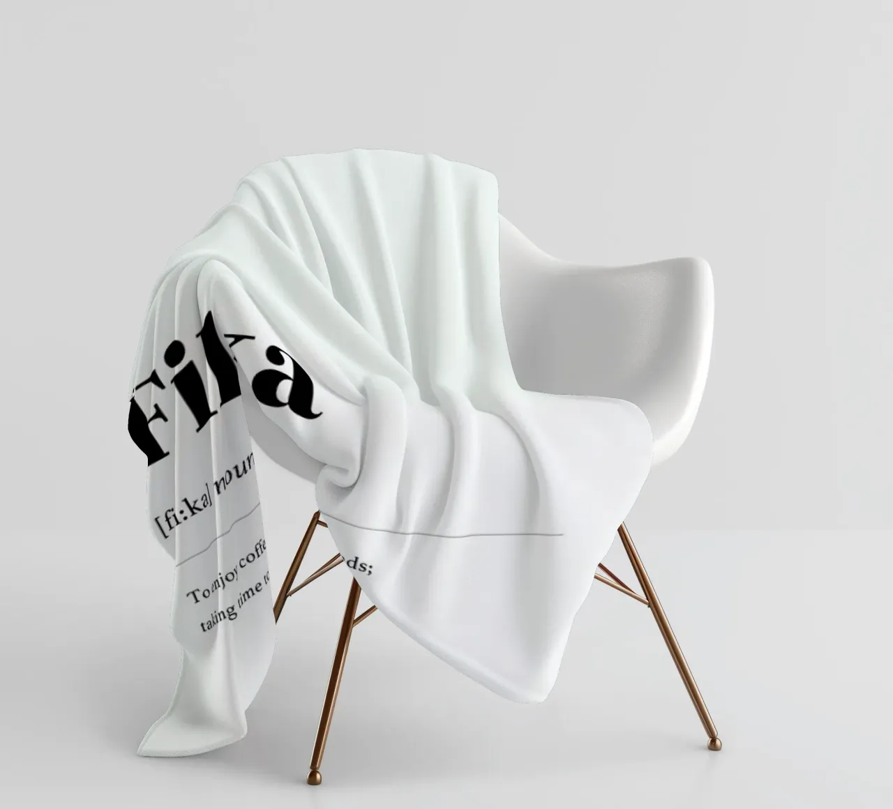 Fika Fleecedecke von daylight design studio