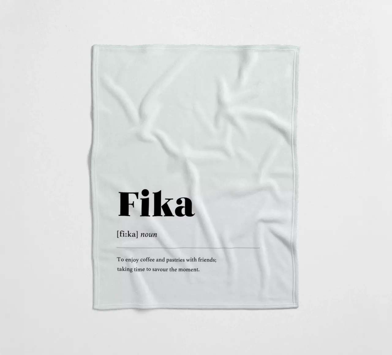 Fika Fleecedecke von daylight design studio