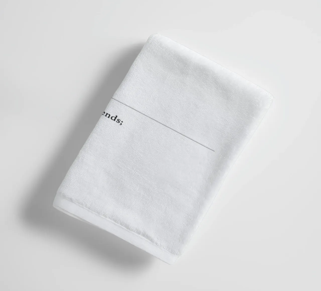 Fika asciugamano da bagno da daylight design studio