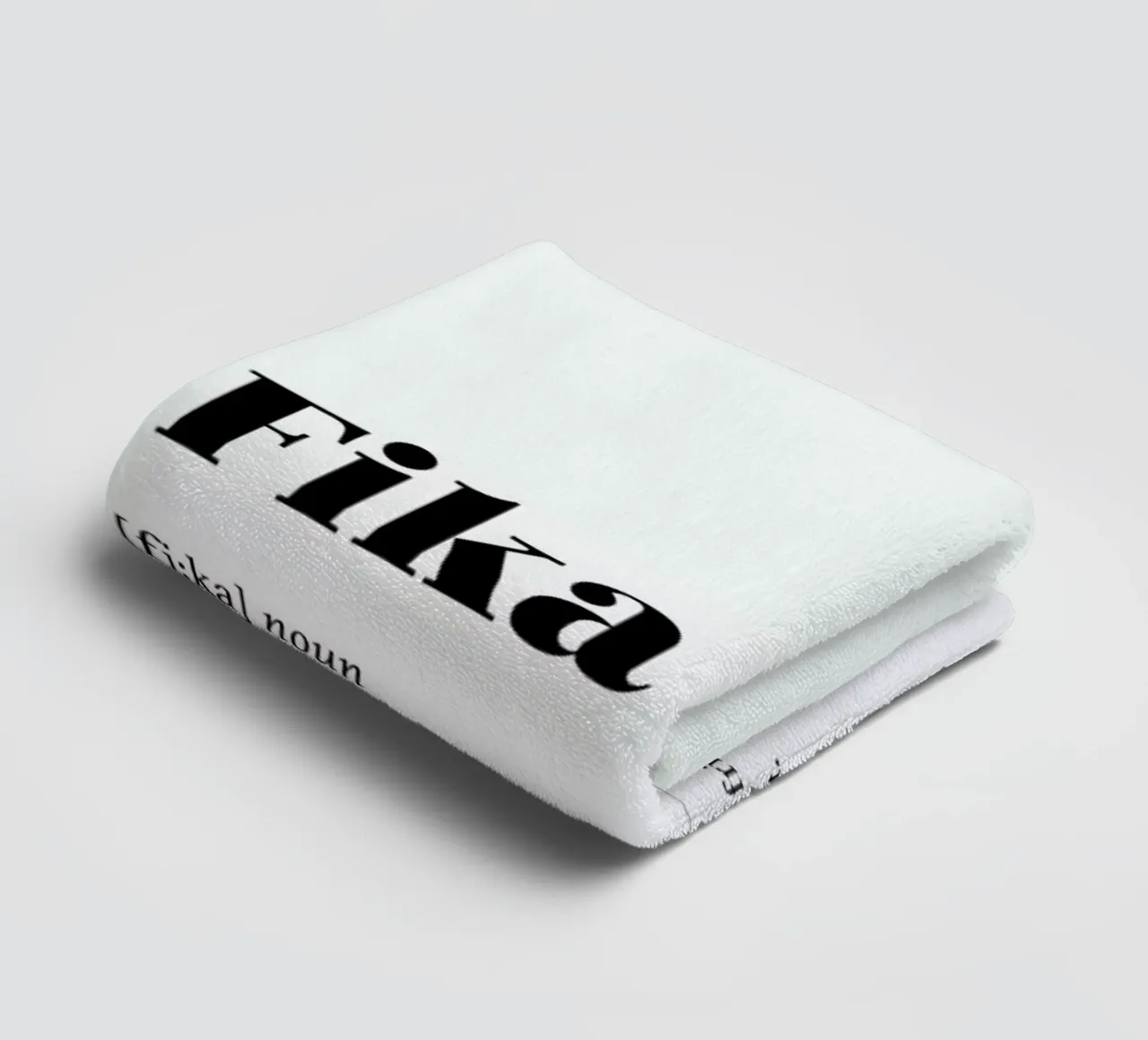 Fika asciugamano da bagno da daylight design studio