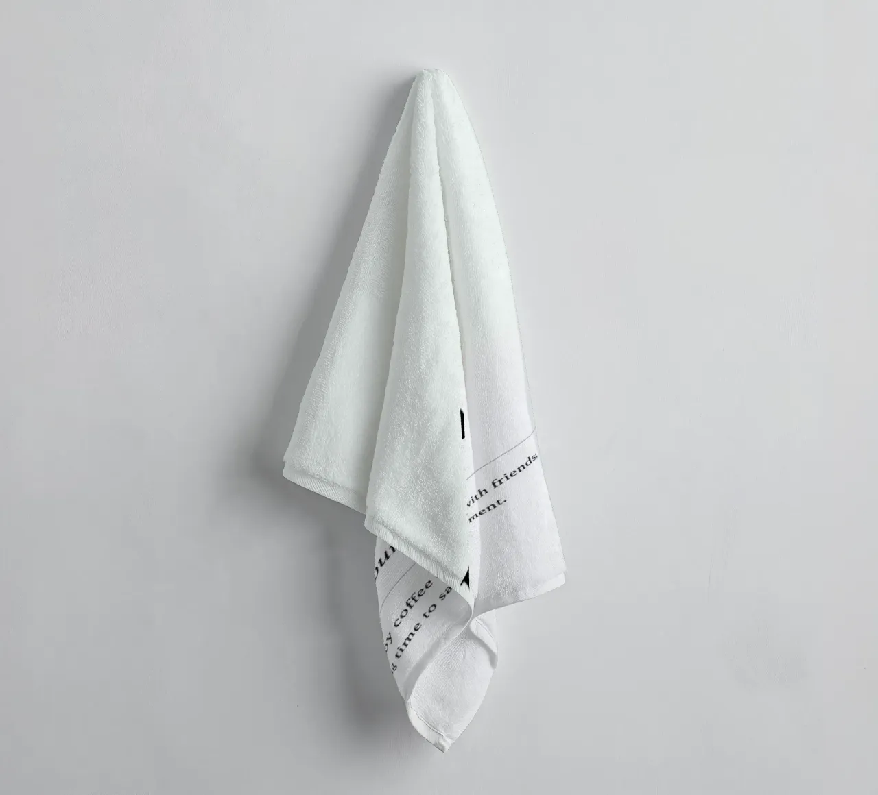Fika asciugamano da bagno da daylight design studio
