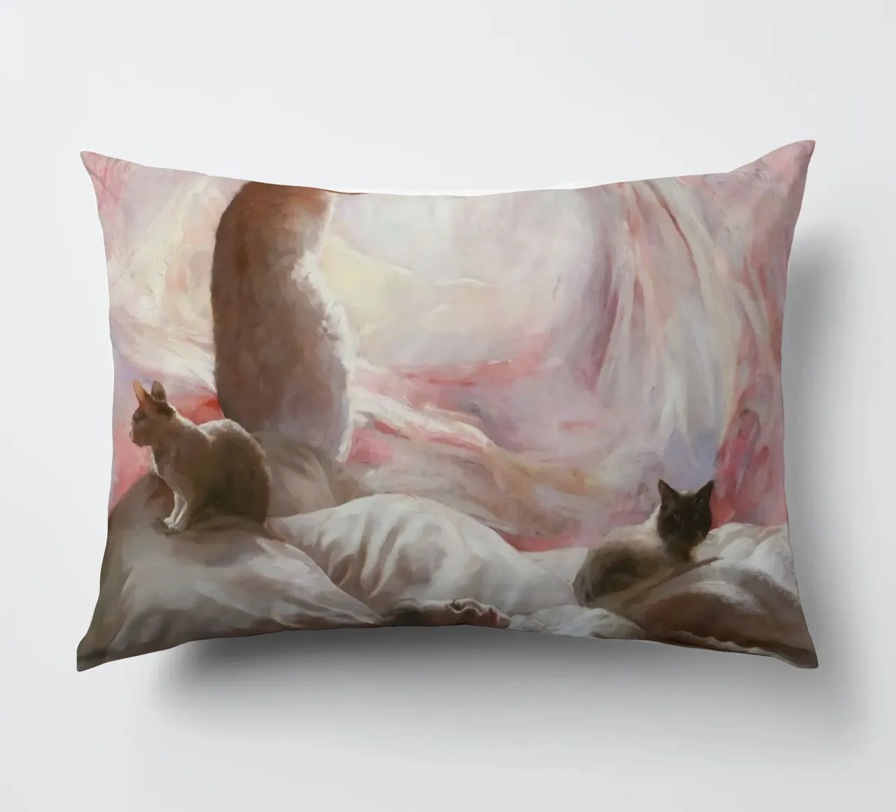 Guillermo Lorca Luce e gatti cuscino da Birgitart