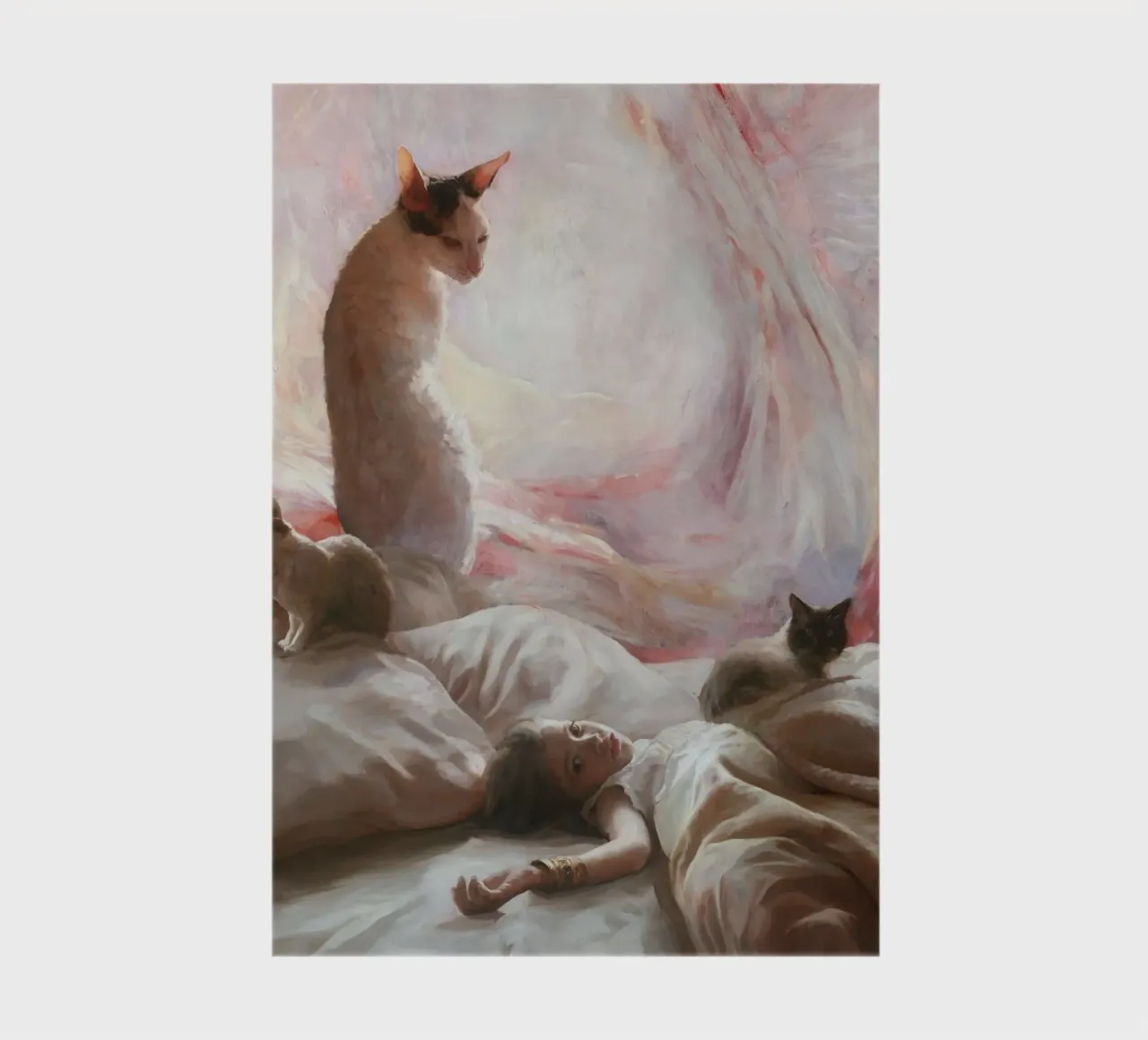 Guillermo Lorca Light and Cats notebook by Birgitart