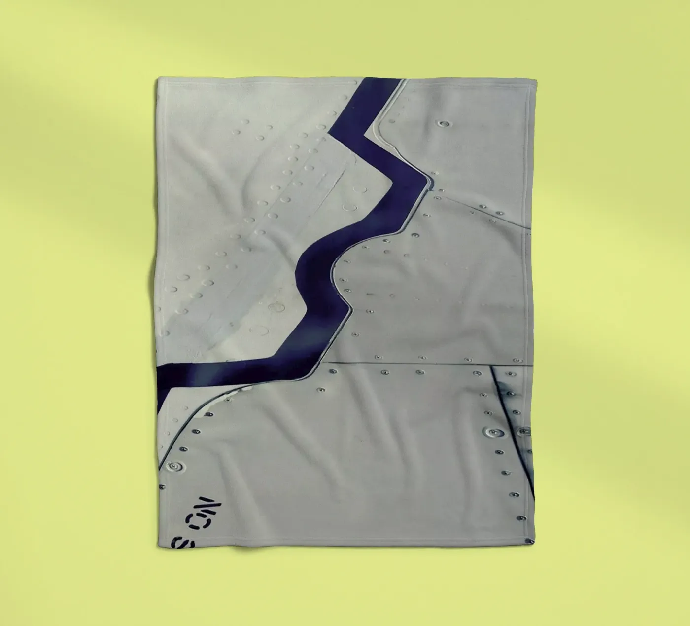 NO STEP coperta in pile da Ballack Art House