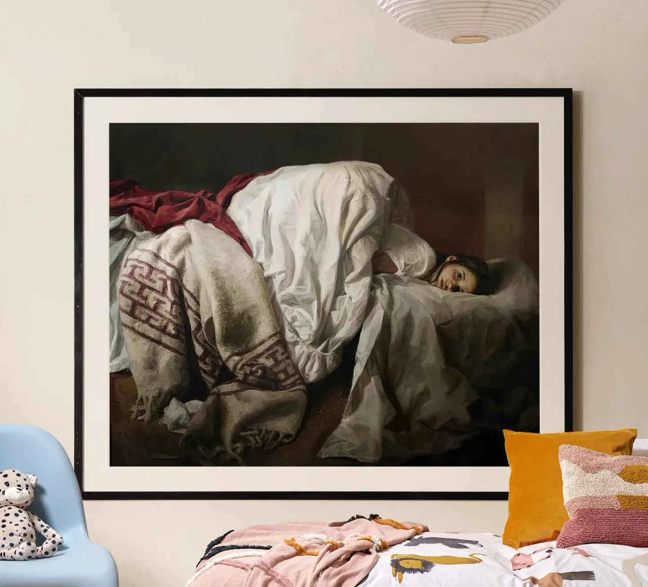 Guillermo Lorca Schlafende Nati Poster von Birgitart