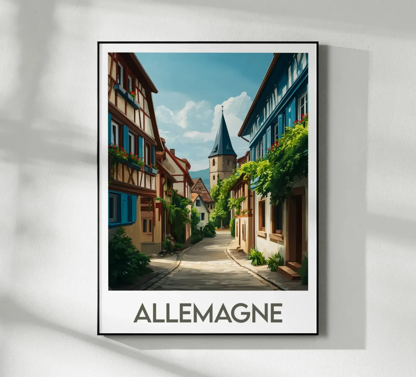 Poster Germany Acryl-Glas von Frame the World