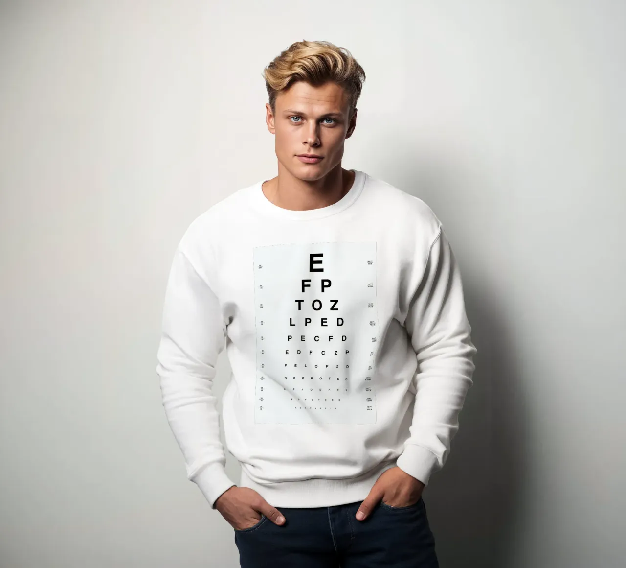 Eye Chart felpa da daylight design studio