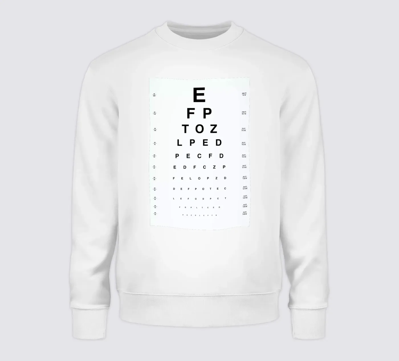 Eye Chart felpa da daylight design studio