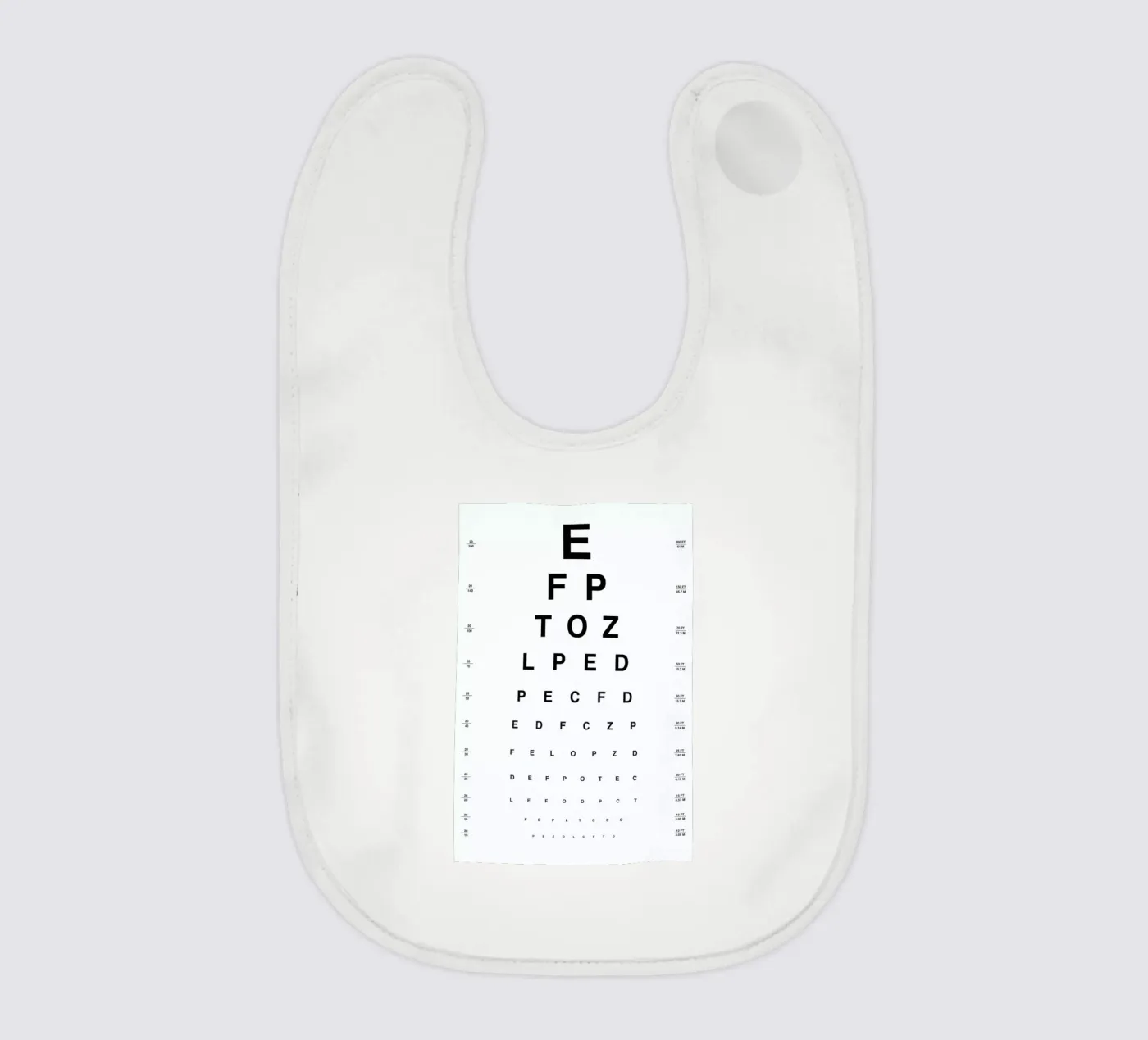 Eye Chart bavaglino da daylight design studio