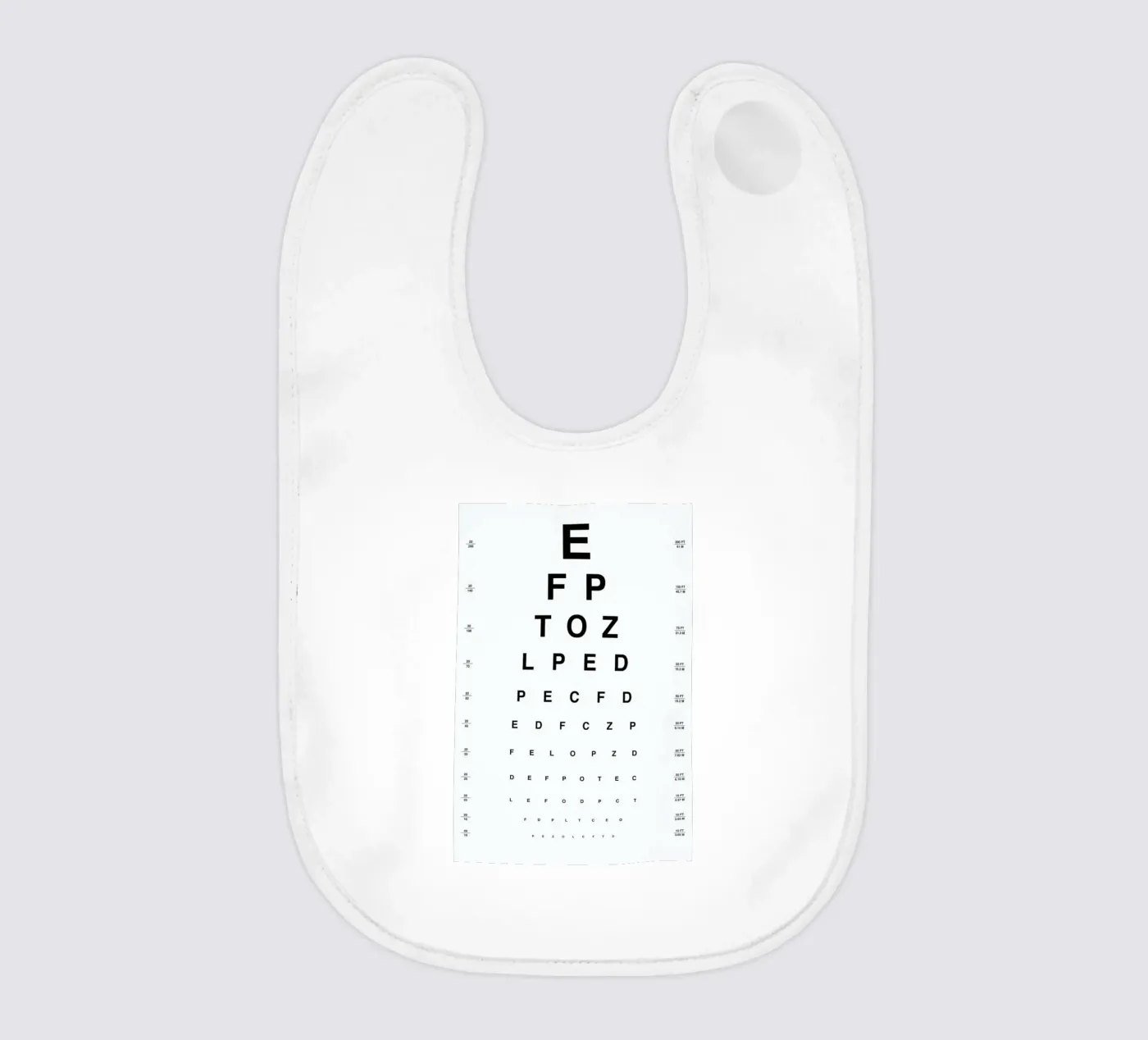 Eye Chart bavaglino da daylight design studio
