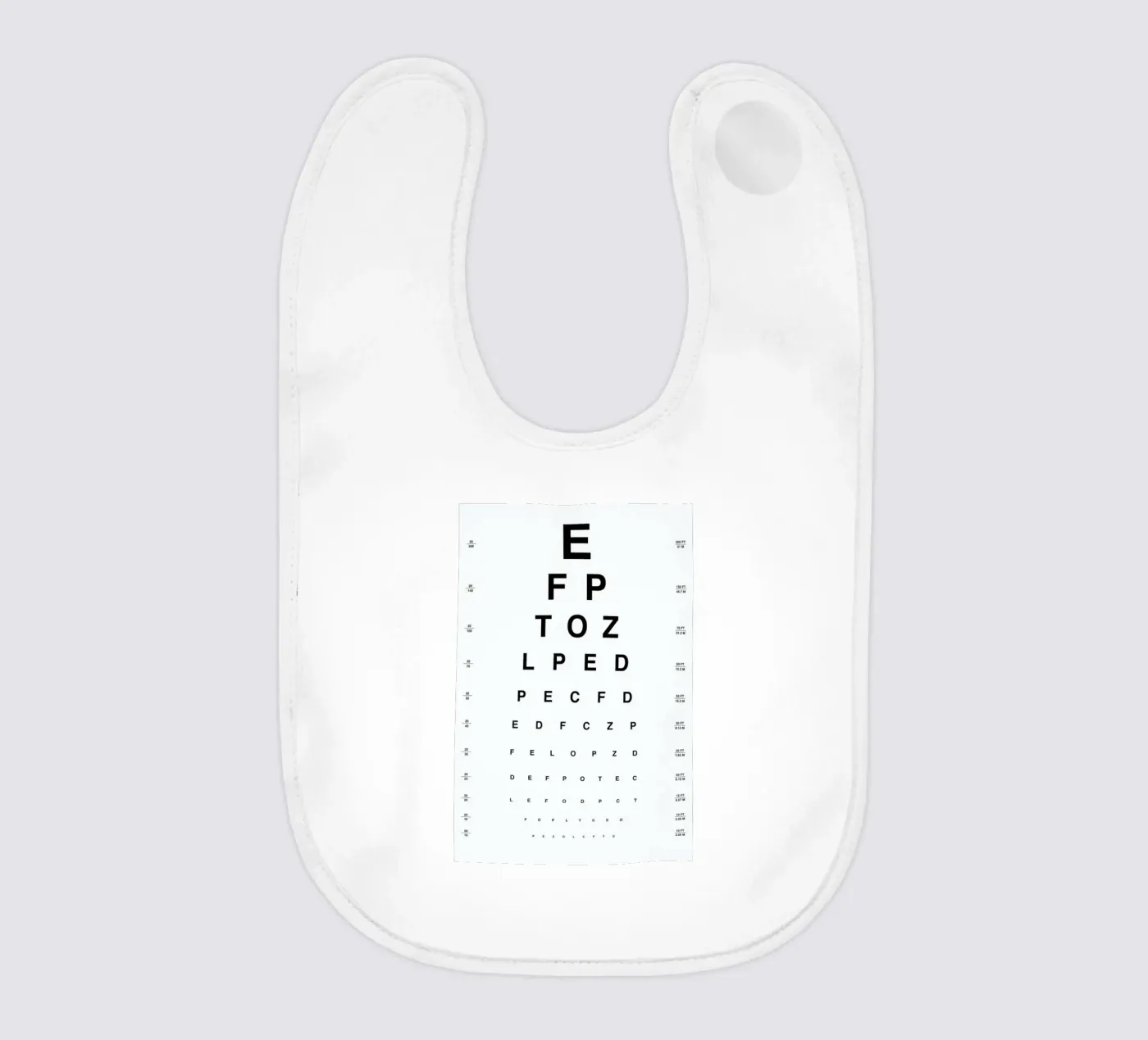 Eye Chart bavaglino da daylight design studio