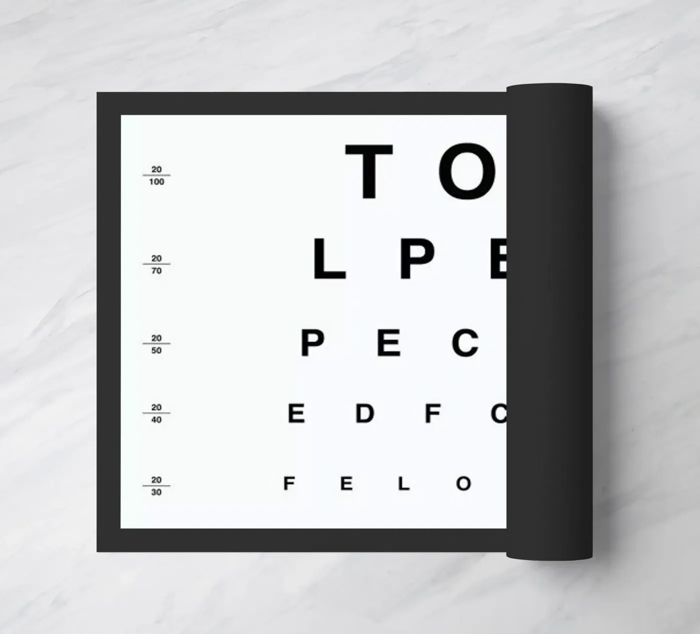Eye Chart zerbino da daylight design studio