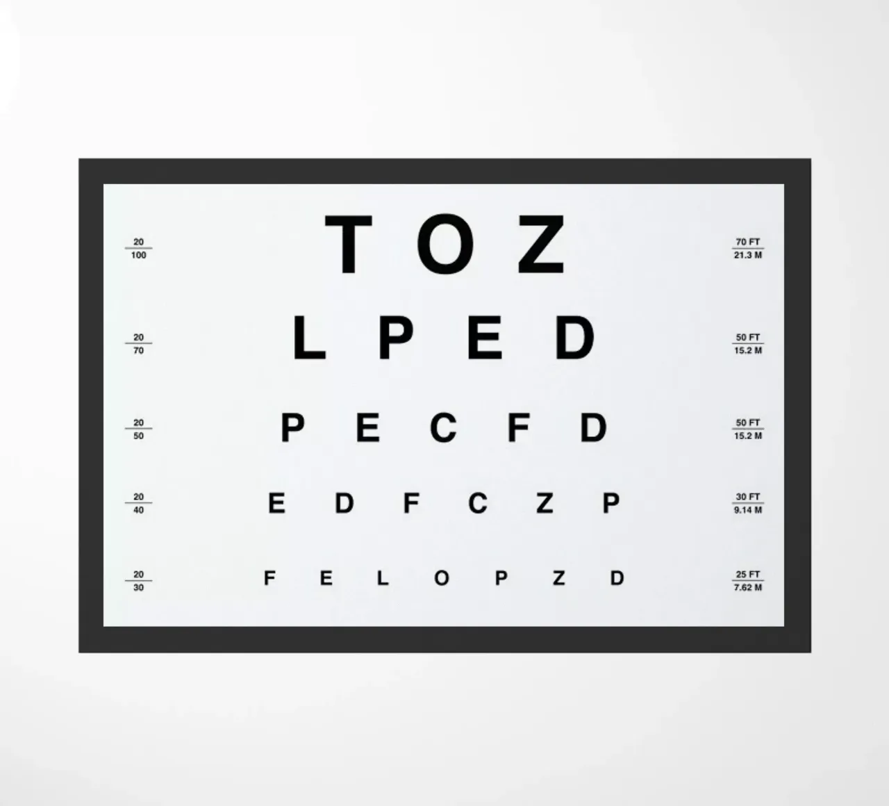 Eye Chart zerbino da daylight design studio