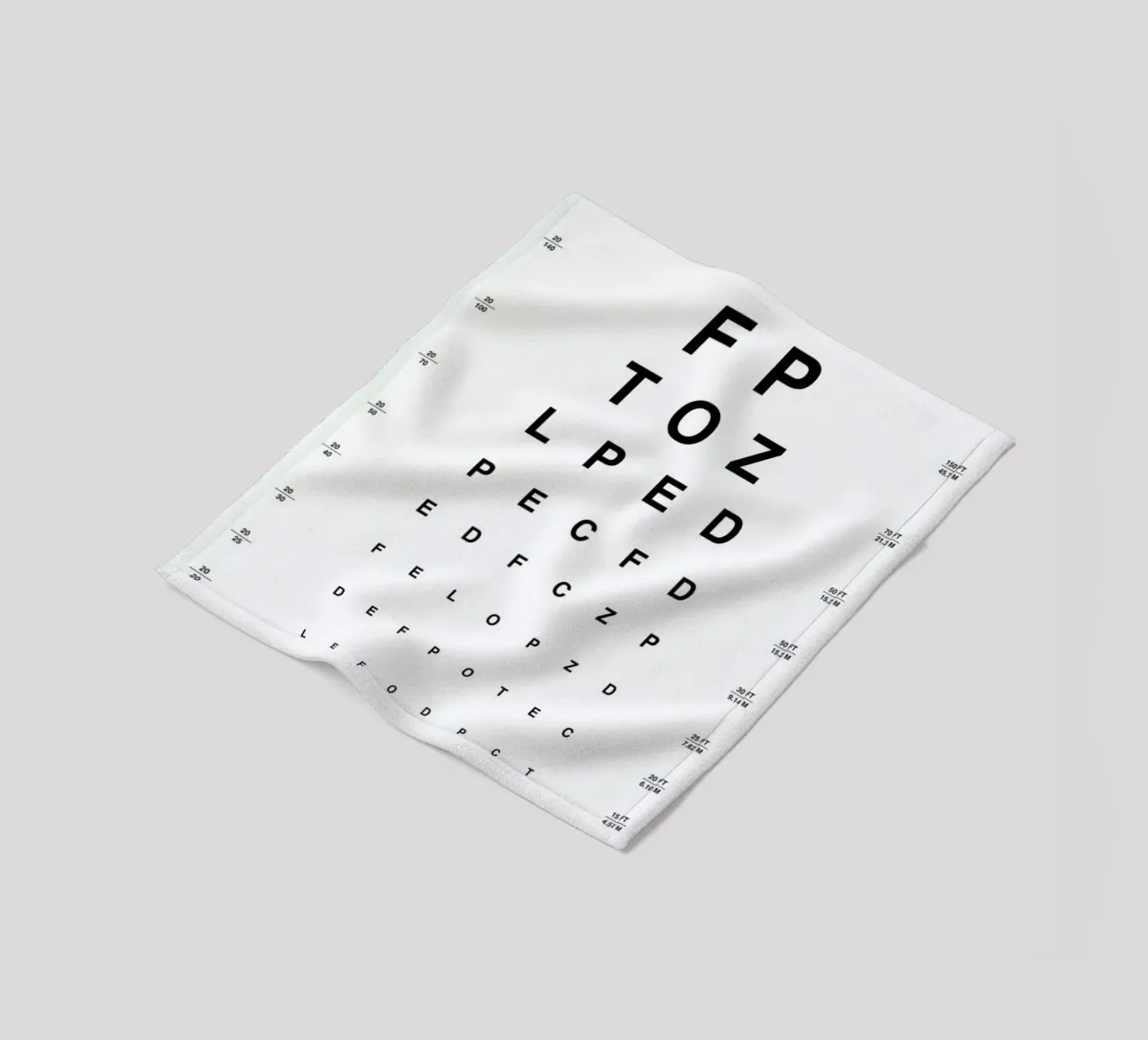 Eye Chart product.type.blanket-fleece common.byCreator daylight design studio
