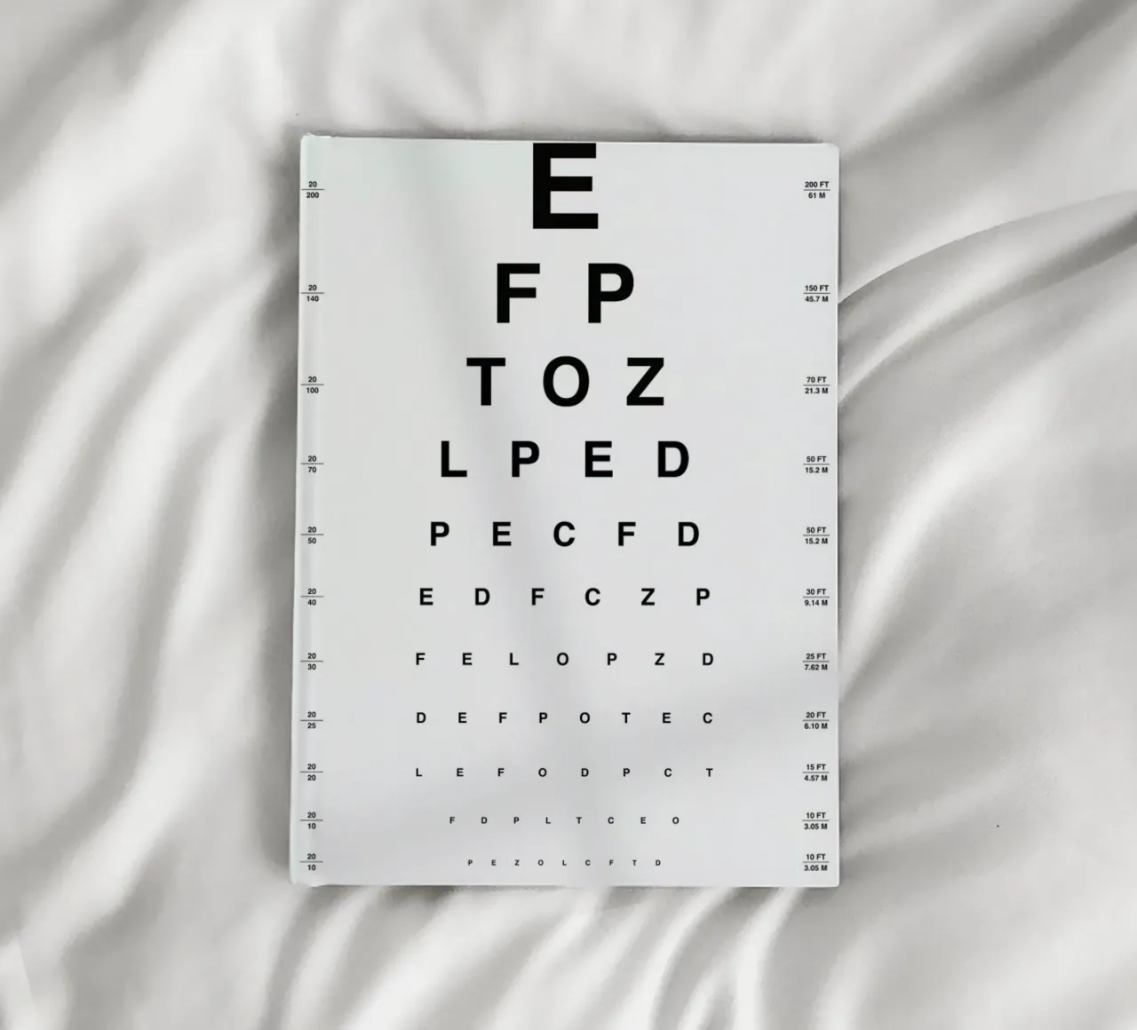 Eye Chart notebook by daylight design studio
