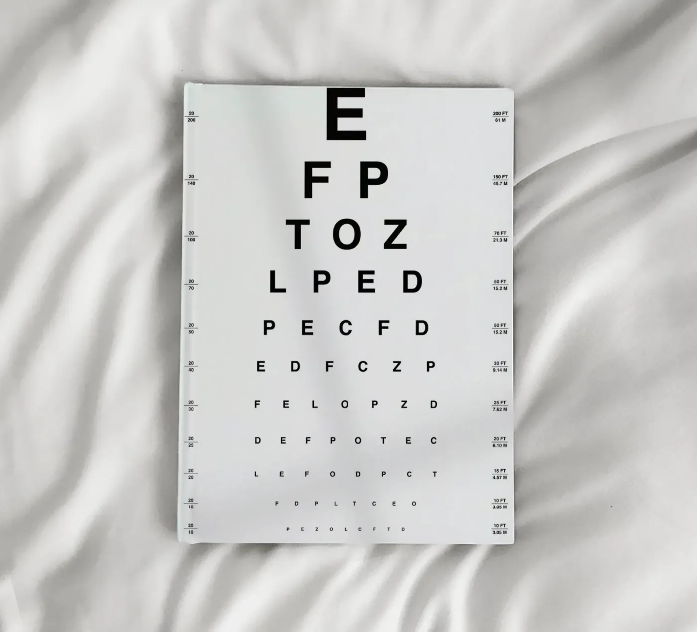 Eye Chart notebook by daylight design studio