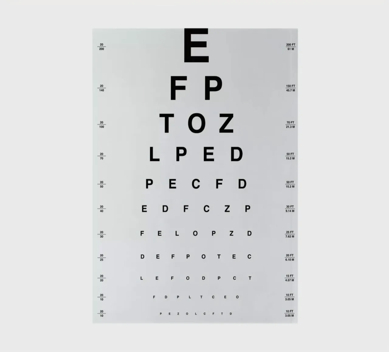 Eye Chart notebook by daylight design studio