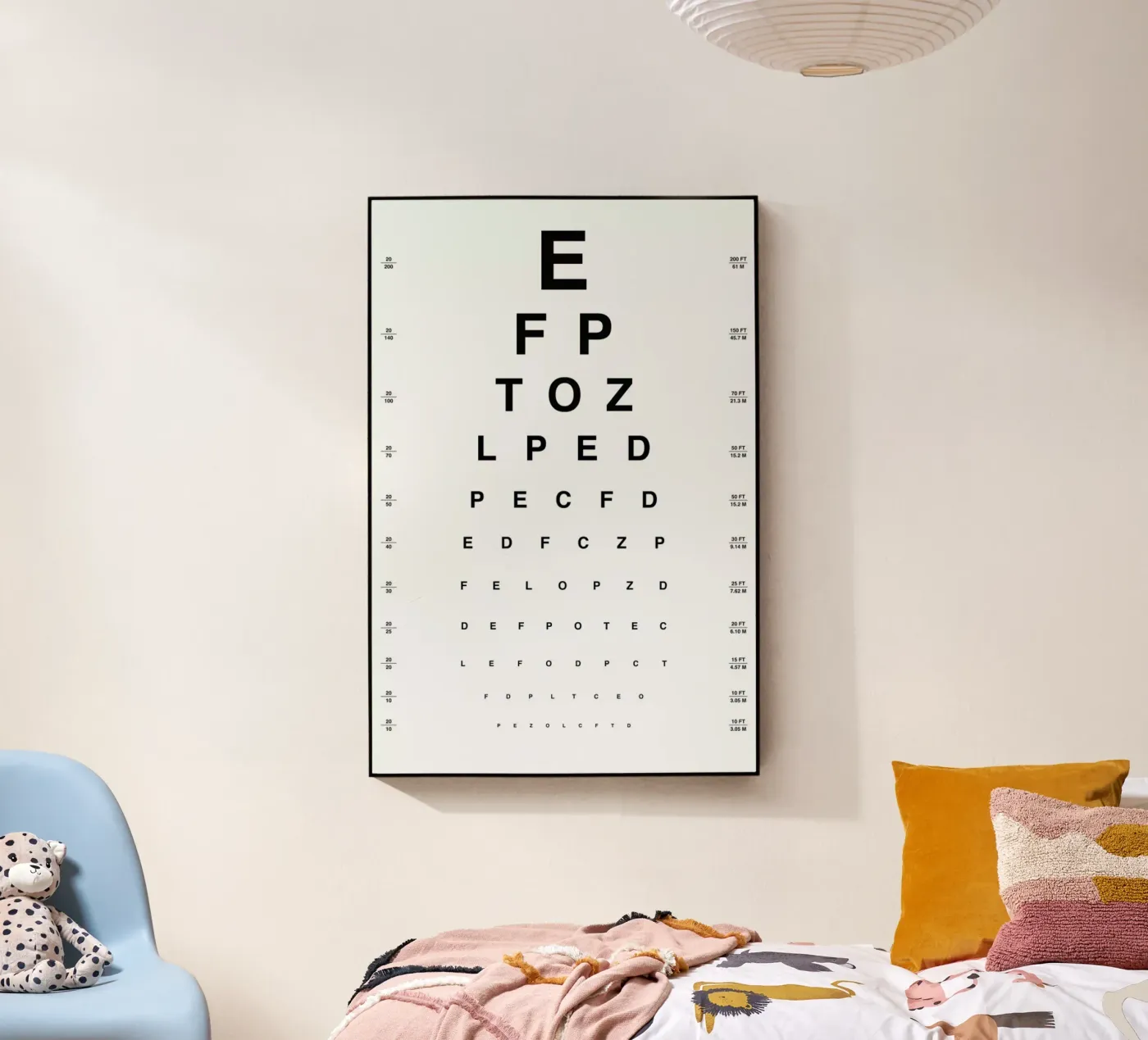 Eye Chart plexiglass da daylight design studio
