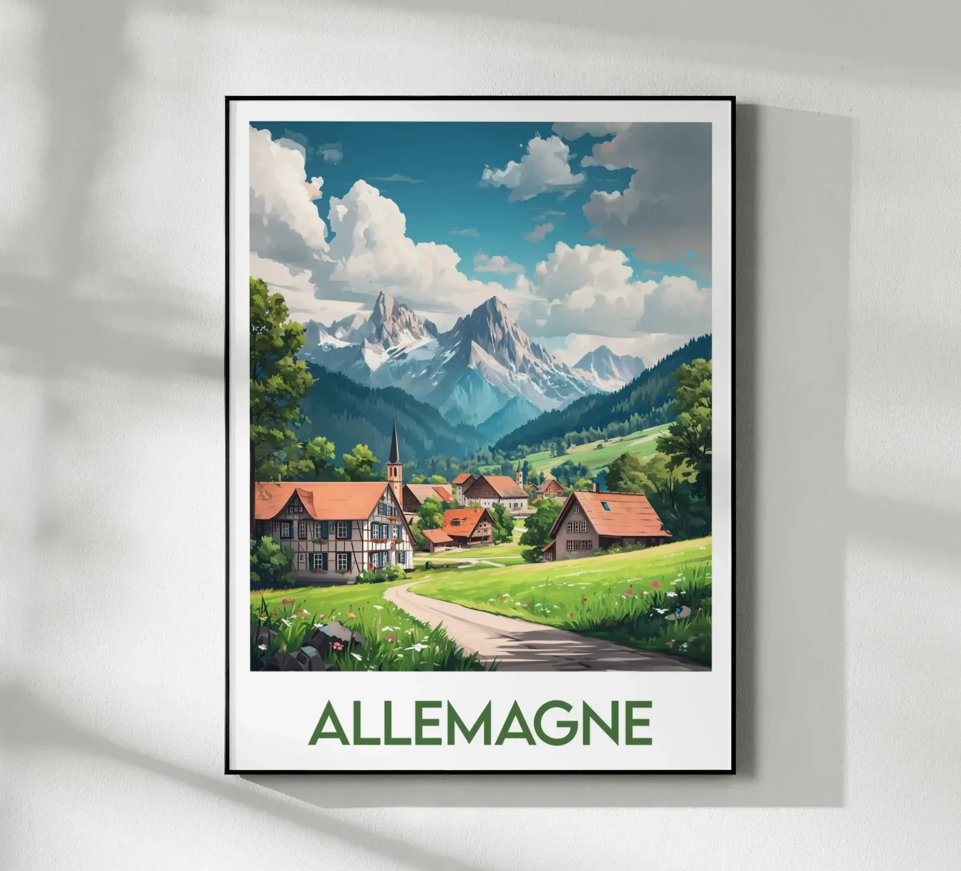 Poster Germany plexiglass da Frame the World