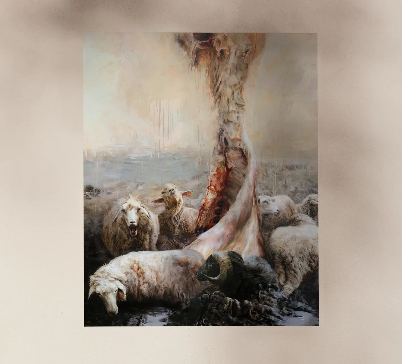 Guillermo Lorca The Sheep pellicola backlit da Birgitart