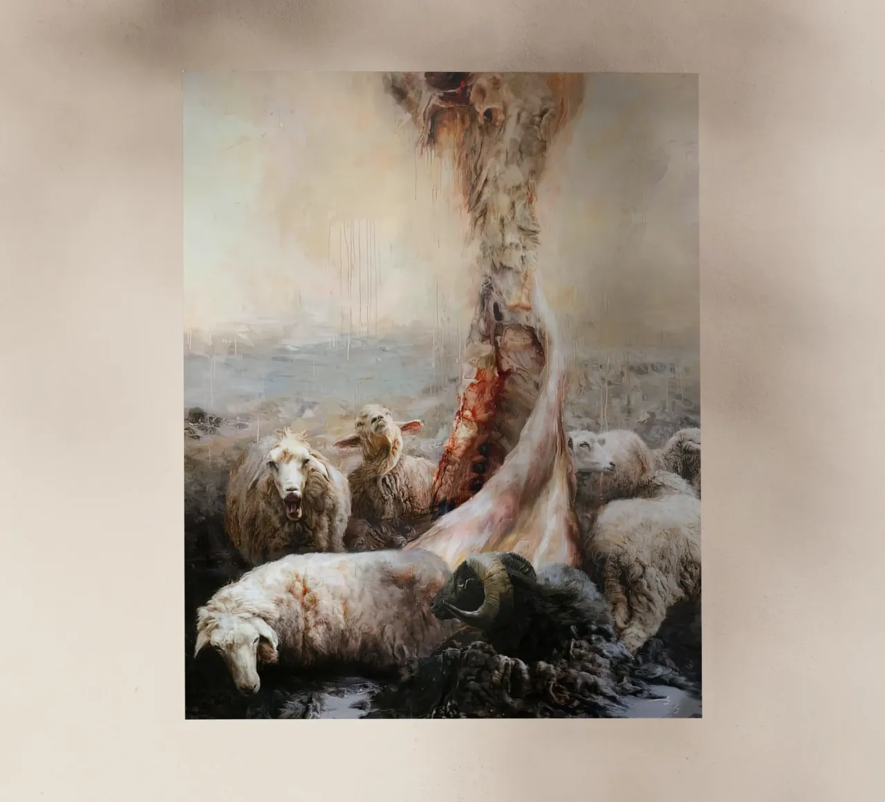 Guillermo Lorca The Sheep pellicola backlit da Birgitart