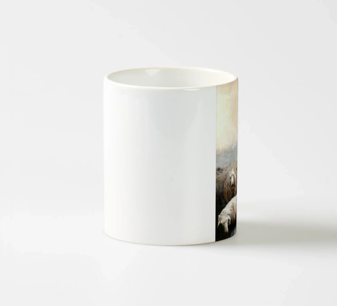 Guillermo Lorca The Sheep tazza in ceramica da Birgitart
