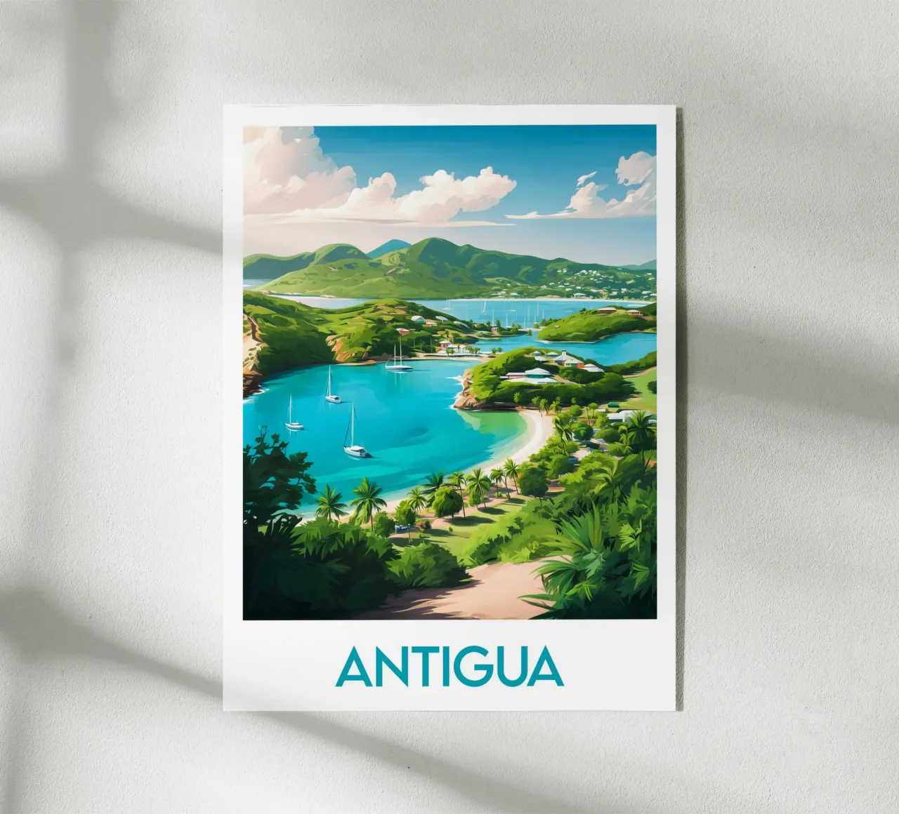 Affiche Antigua Acryl-Glas von Frame the World