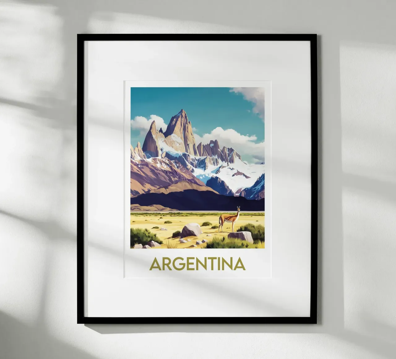 Affiche Argentine poster da Frame the World