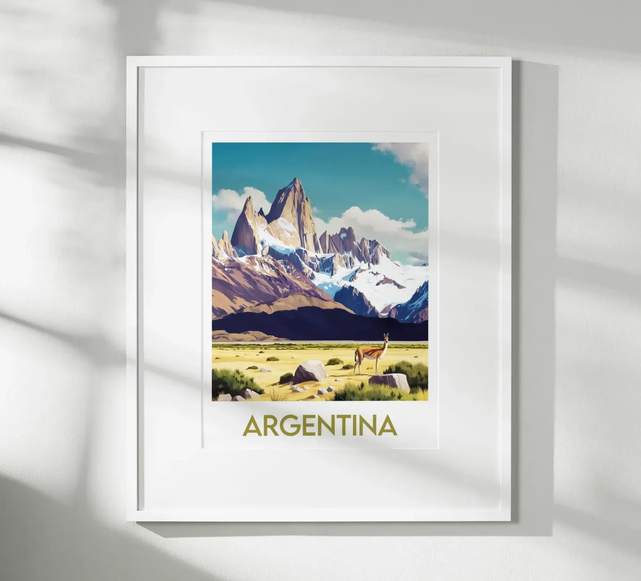 Affiche Argentine poster da Frame the World