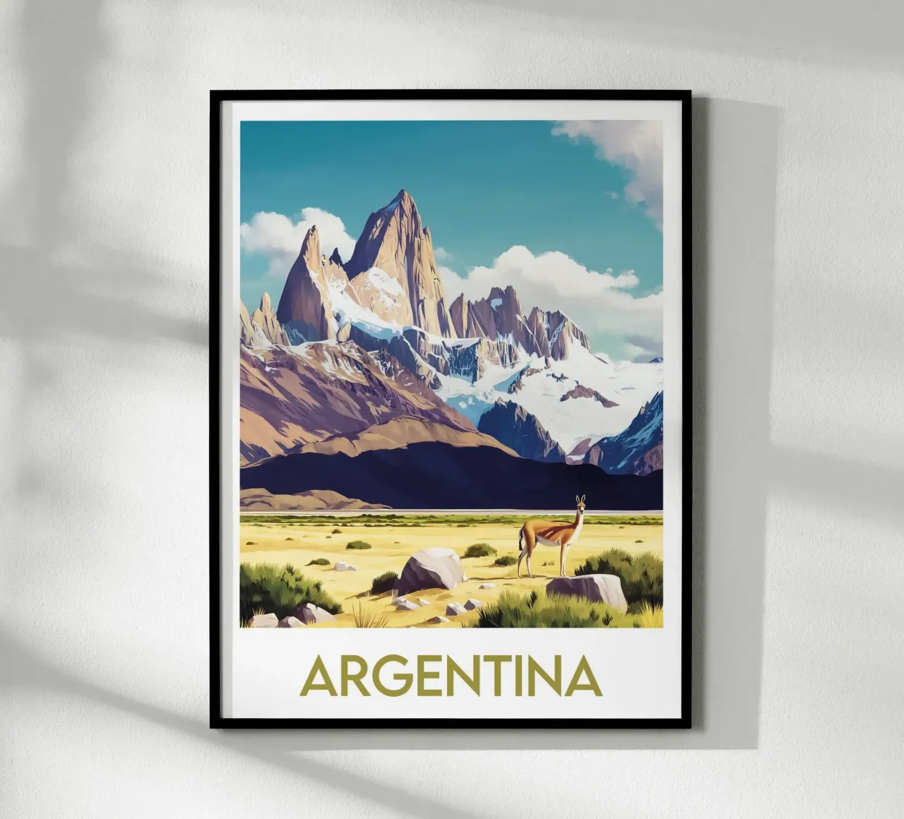 Affiche Argentine poster da Frame the World