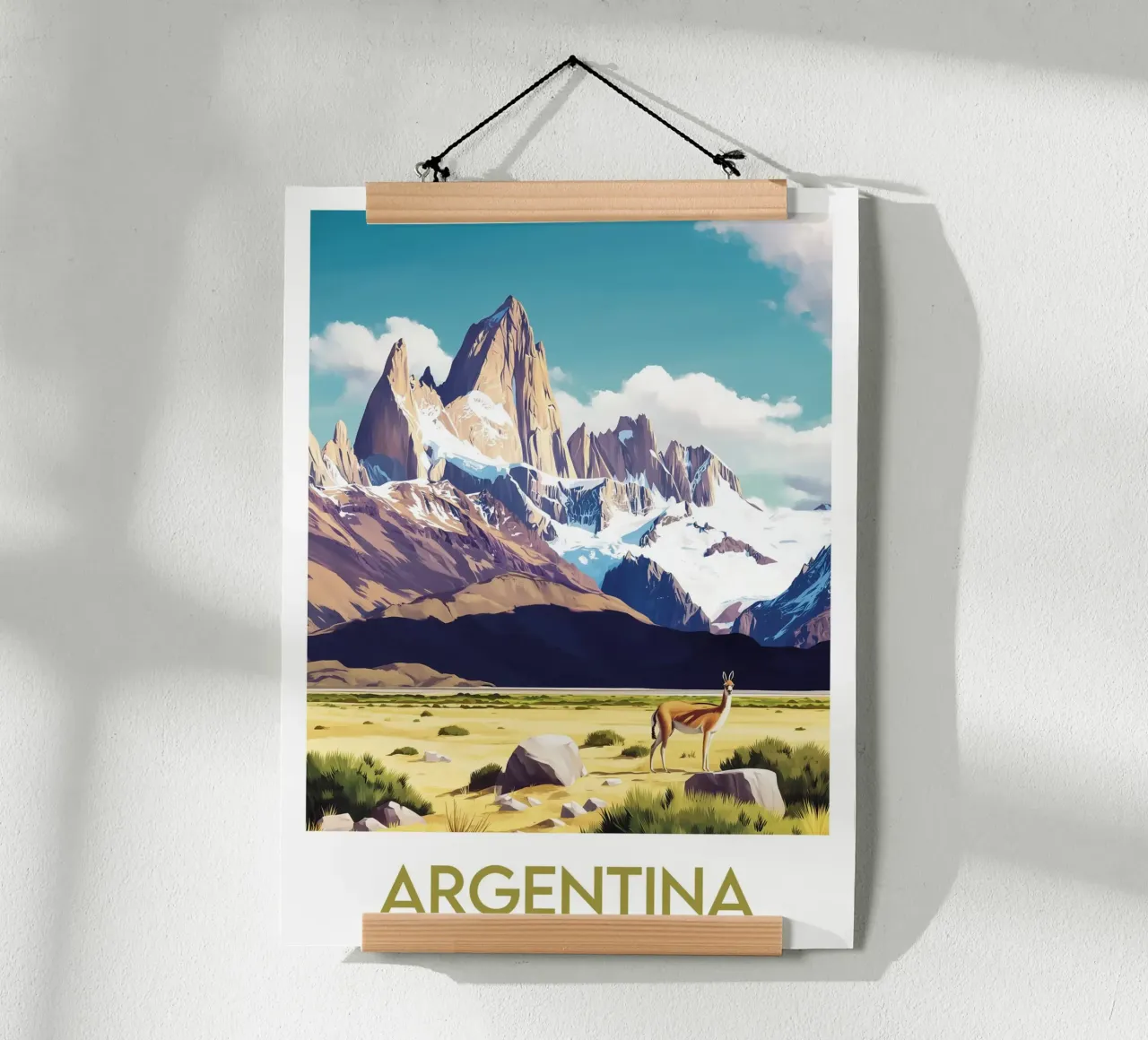 Affiche Argentine poster da Frame the World