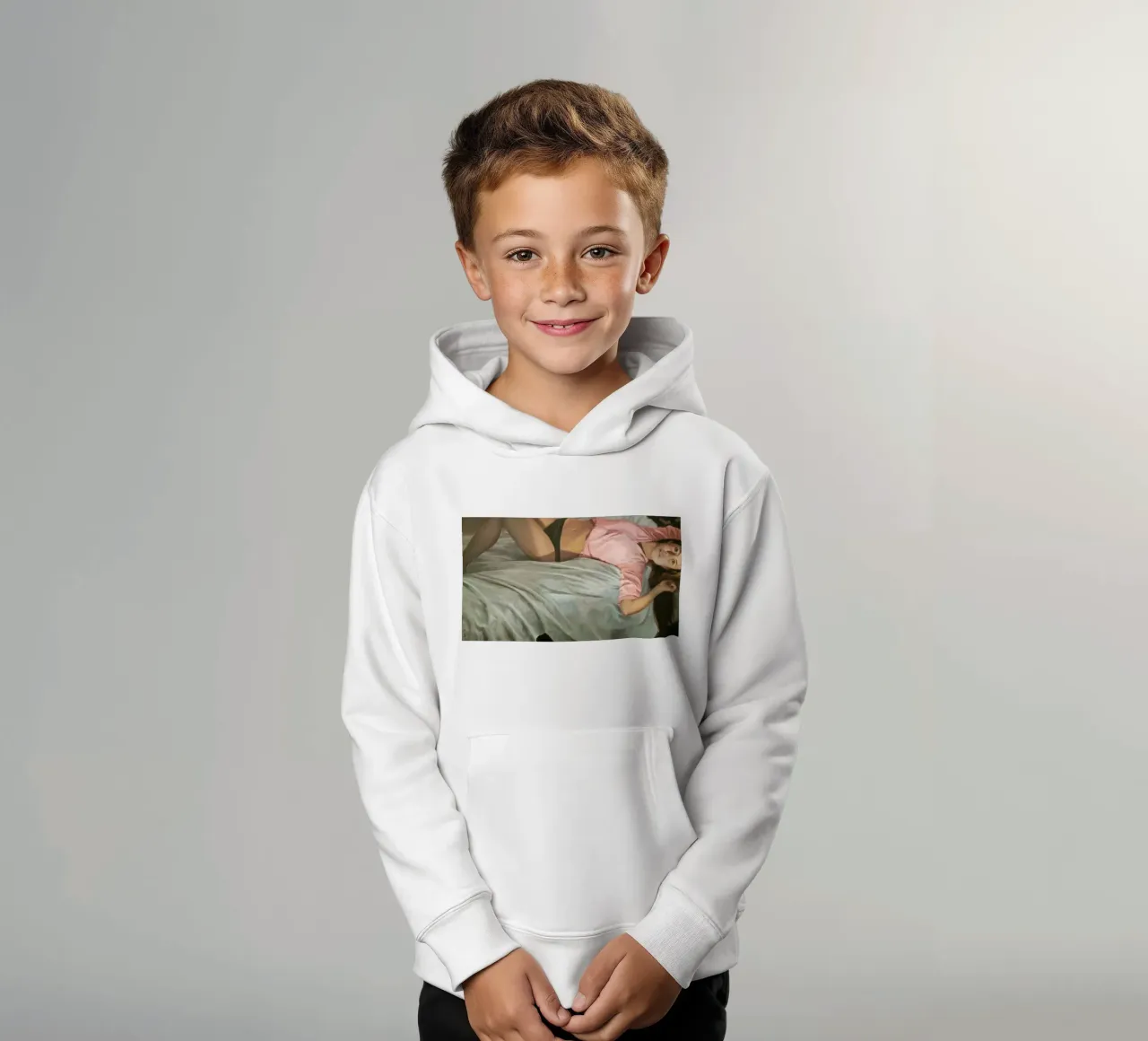 Guillermo Lorca Sin Titulo sudadera con capucha para niño de Birgitart