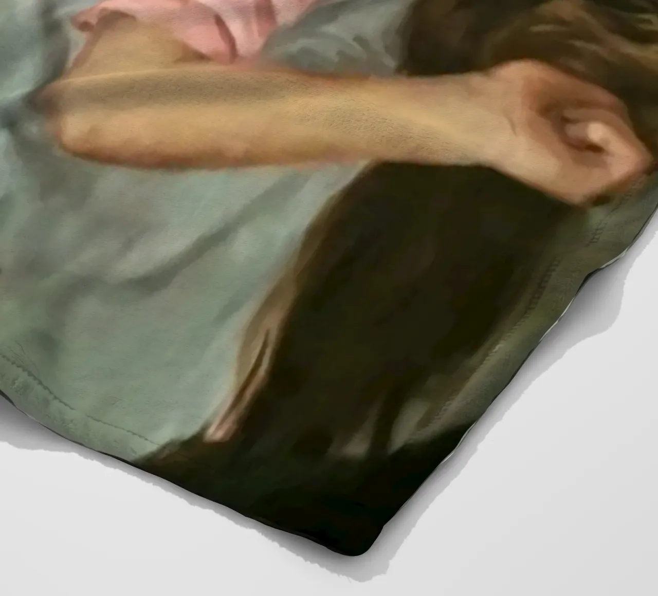 Guillermo Lorca Senza titolo coperta in pile da Birgitart