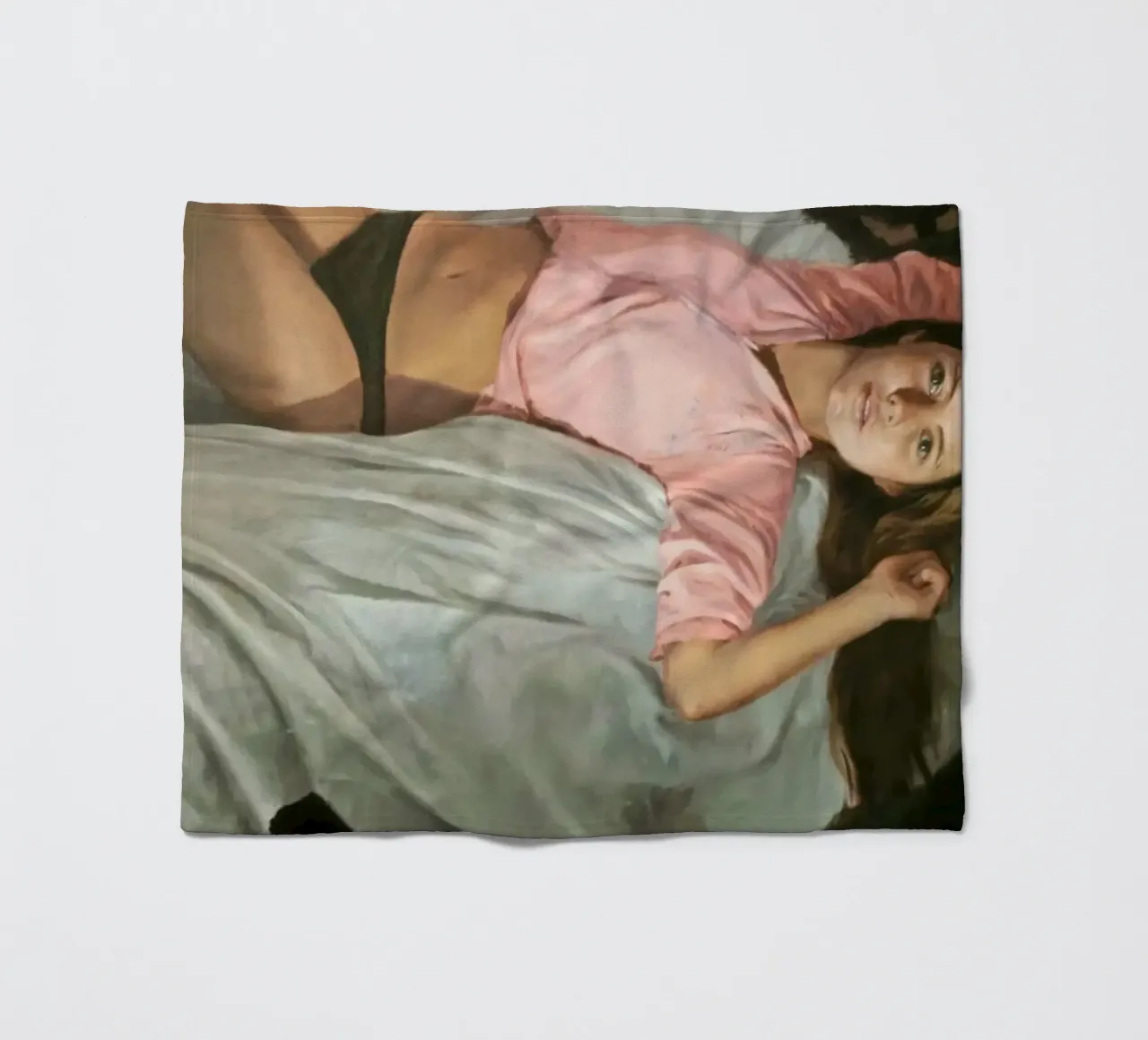 Guillermo Lorca Senza titolo coperta in pile da Birgitart