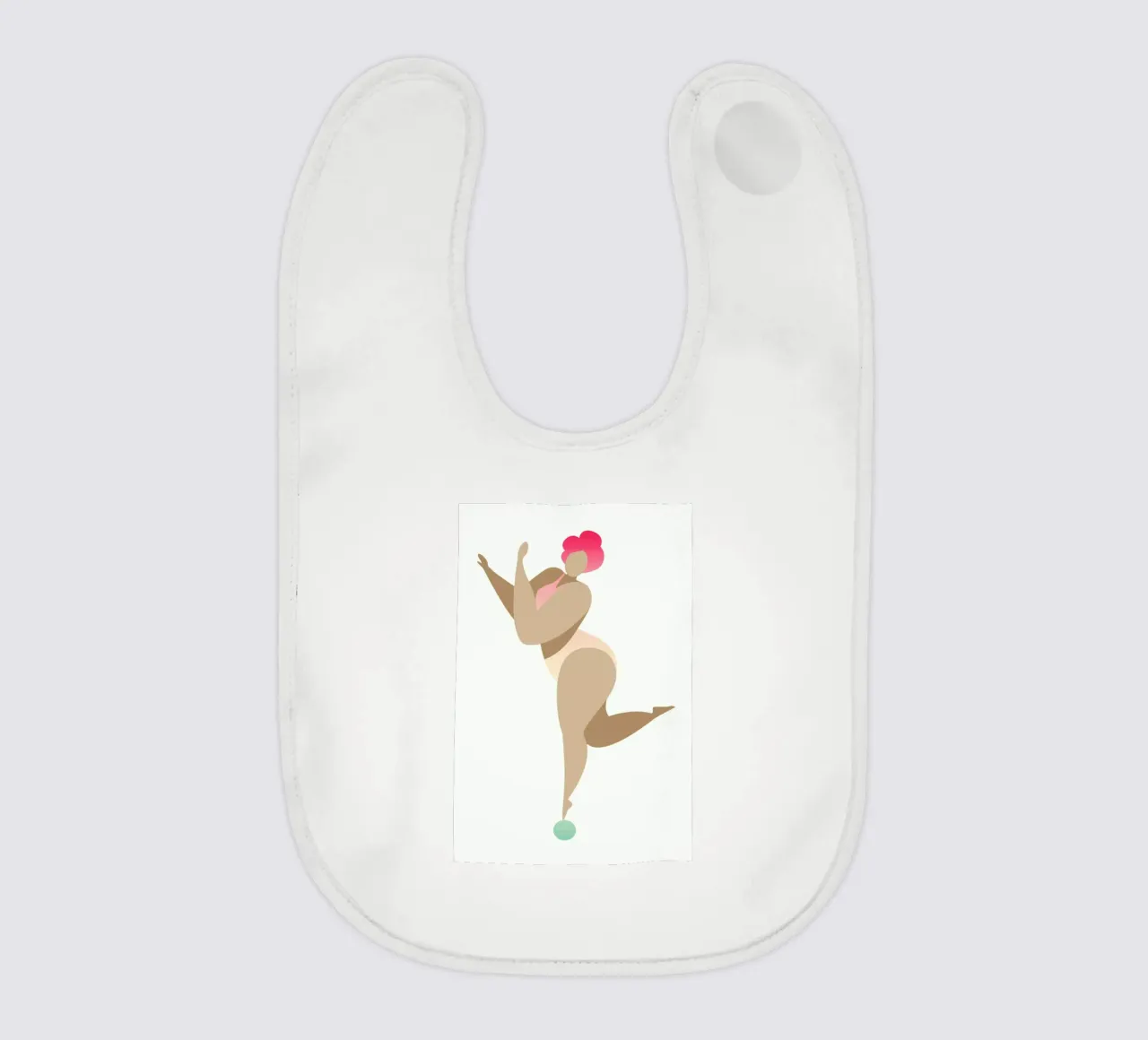 Dancing Queen Rainbow bavaglino da Kubistika