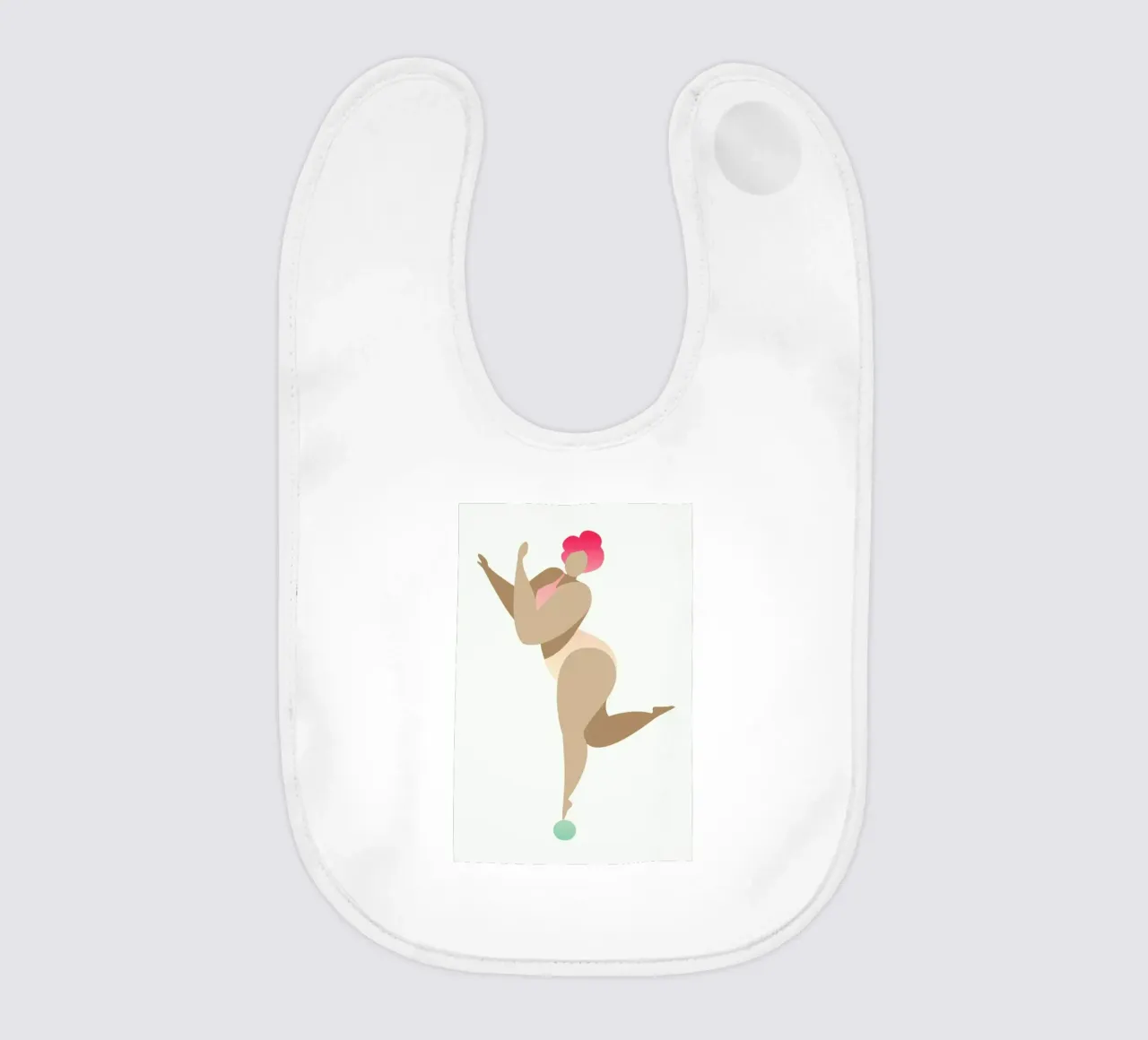 Dancing Queen Rainbow bavaglino da Kubistika