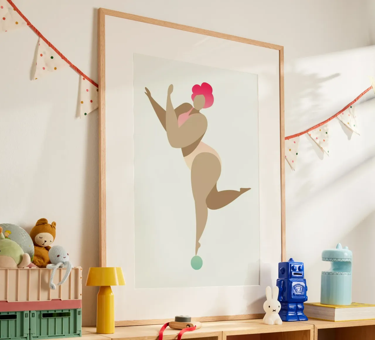 Dancing Queen Rainbow poster da Kubistika