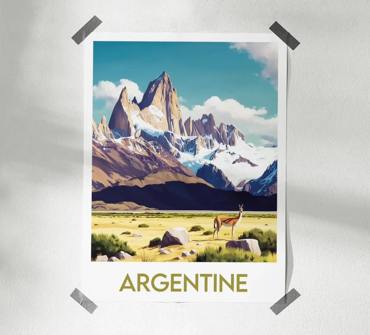 Affiche Argentine poster da Frame the World