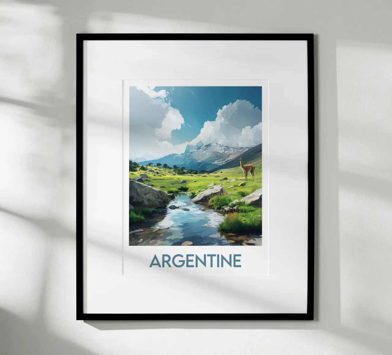 Affiche Argentine poster da Frame the World