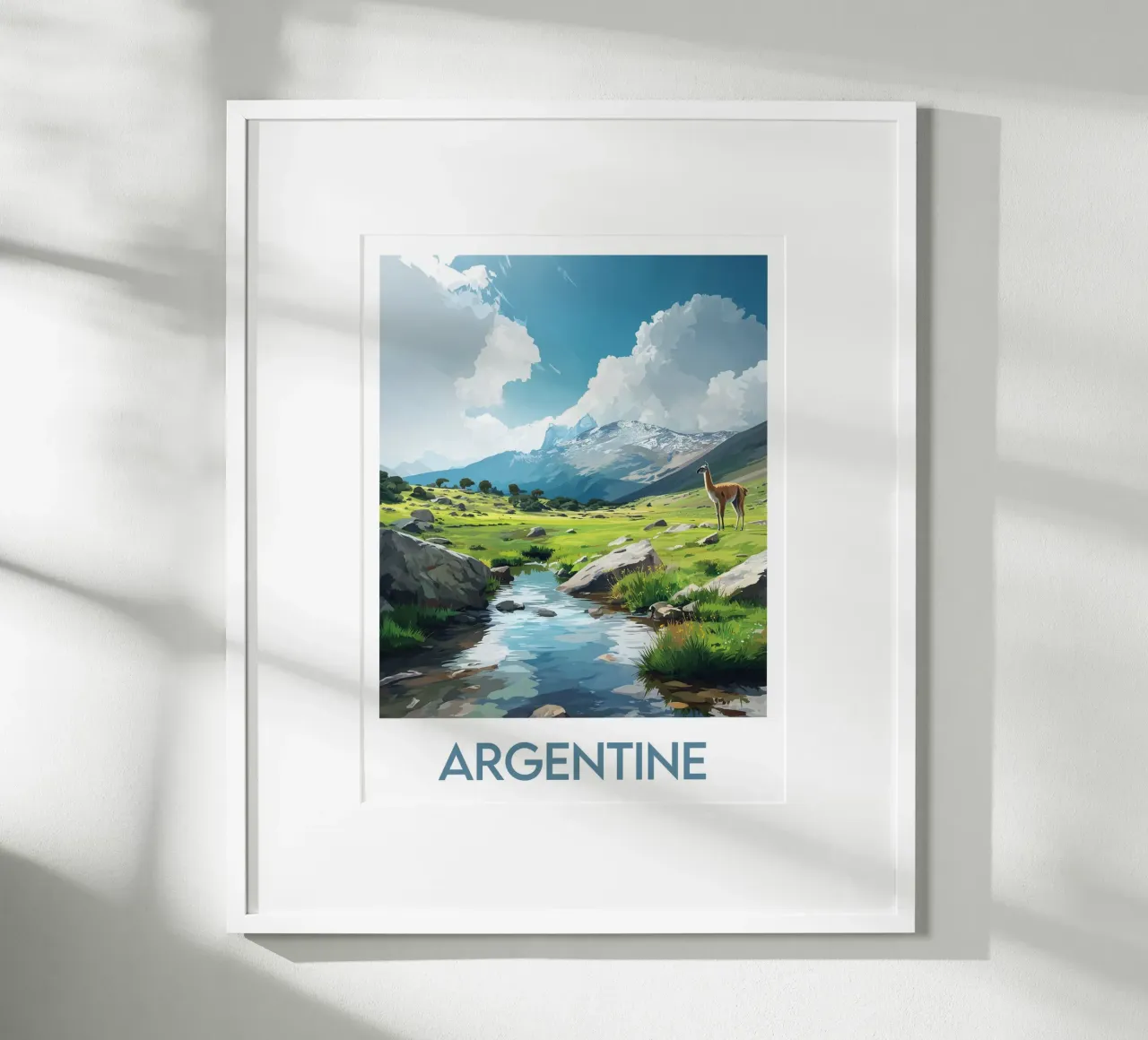 Affiche Argentine poster da Frame the World