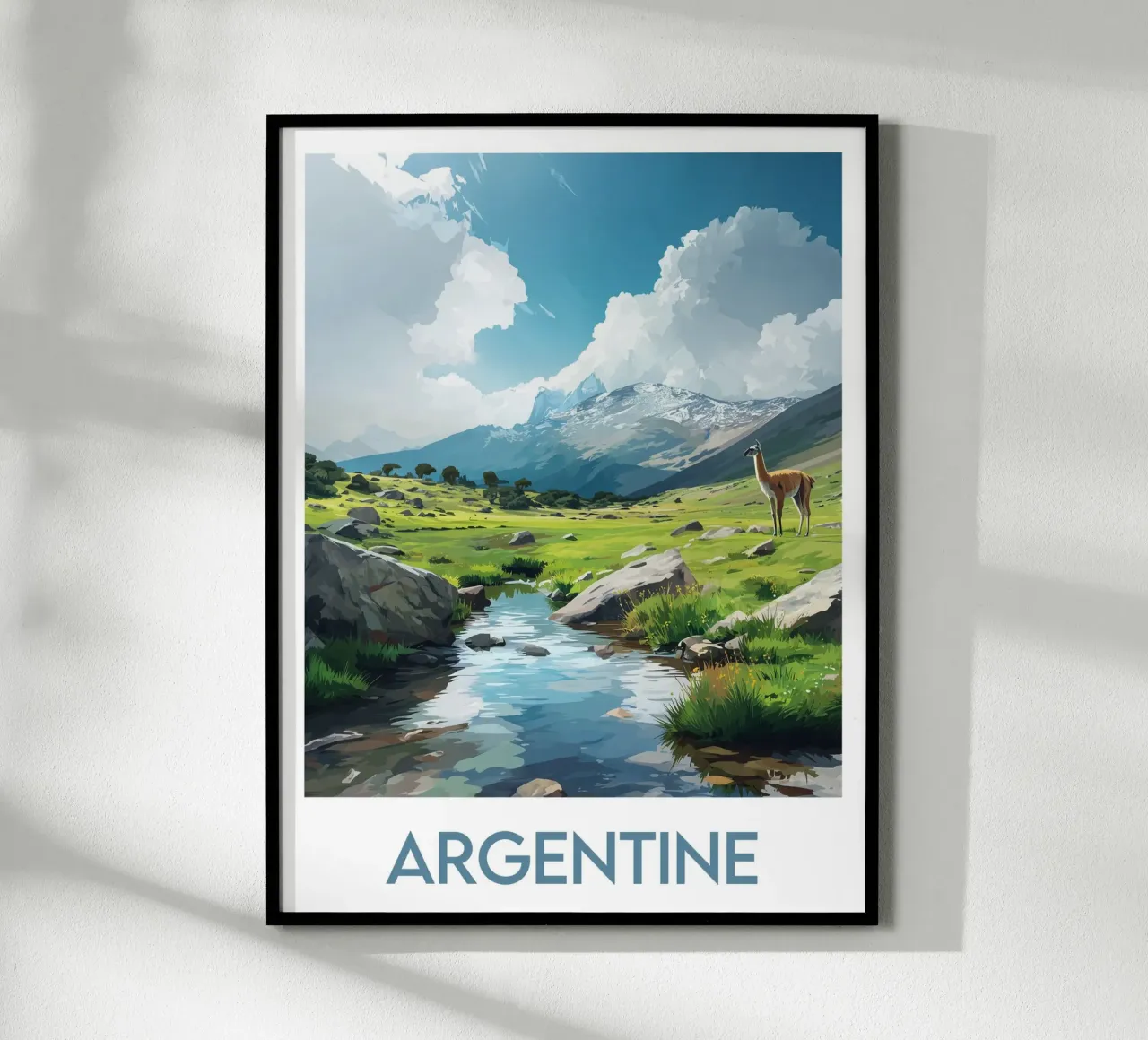 Affiche Argentine poster da Frame the World