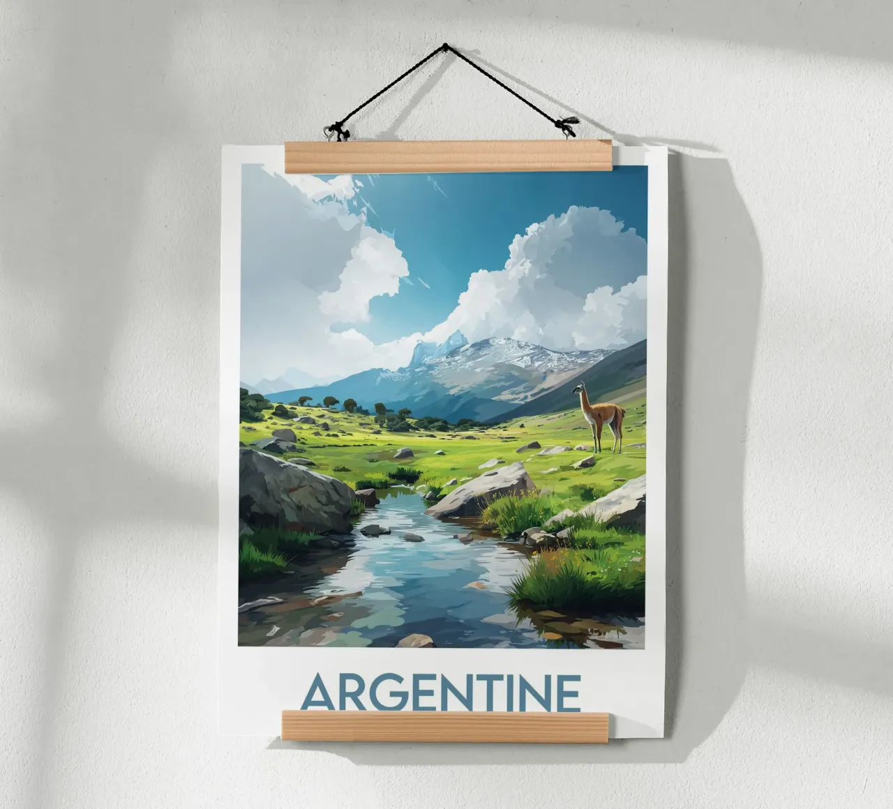 Affiche Argentine poster da Frame the World