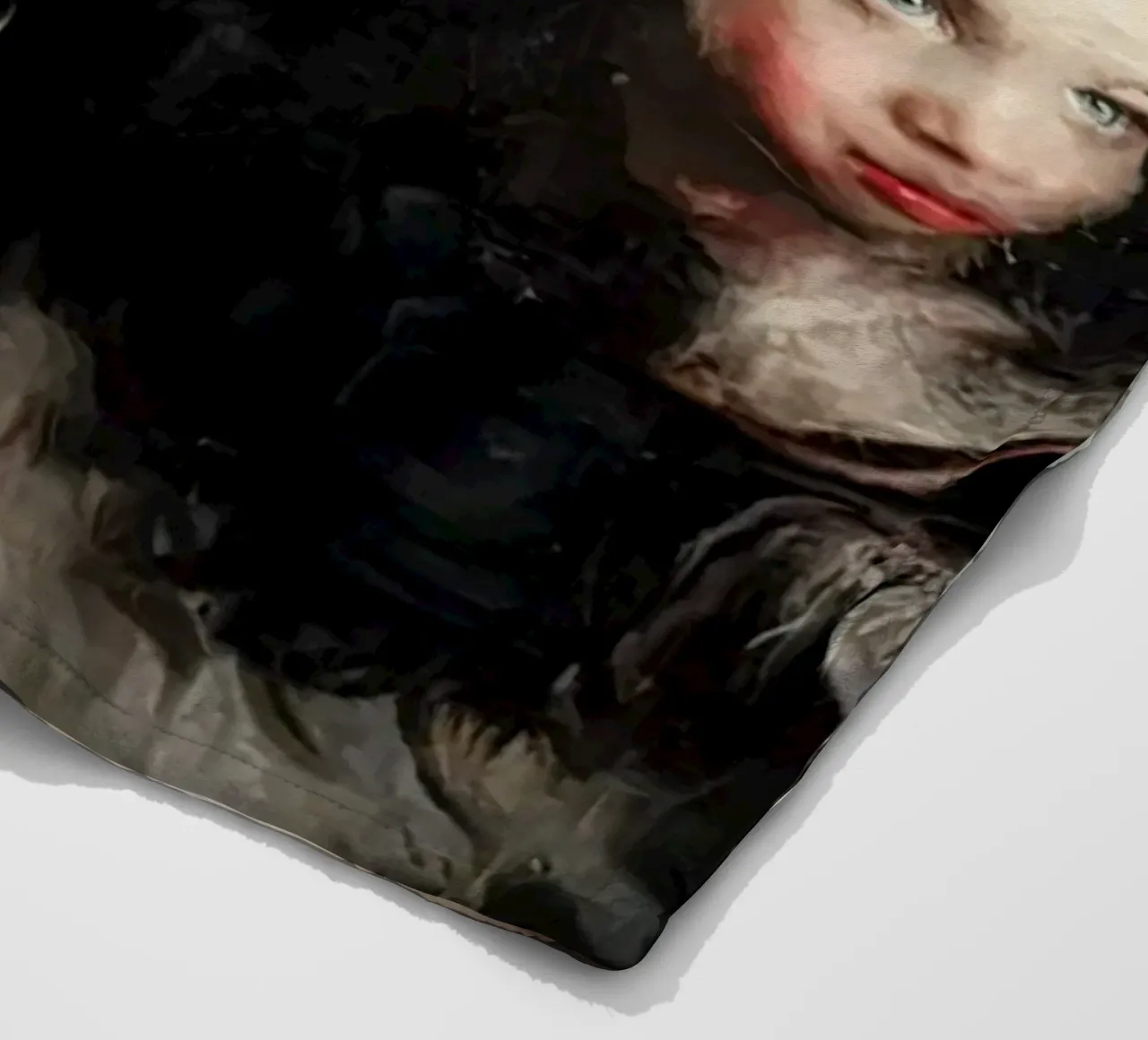 Guillermo Lorca Sofi e i cani coperta in pile da Birgitart