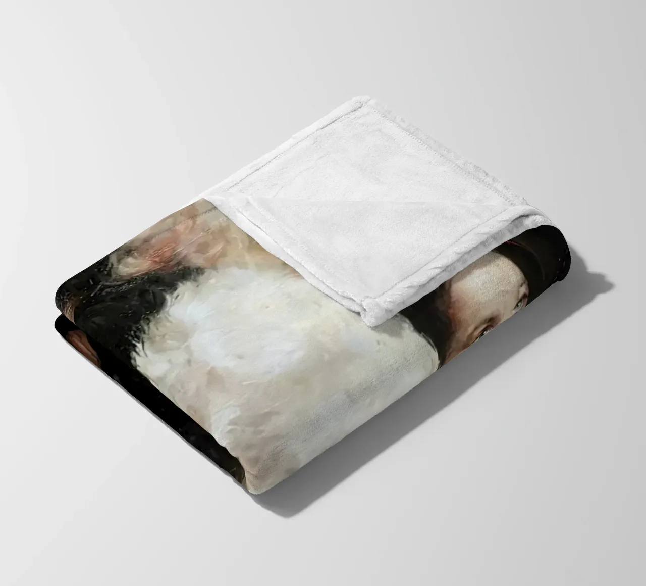 Guillermo Lorca Sofi e i cani coperta in pile da Birgitart