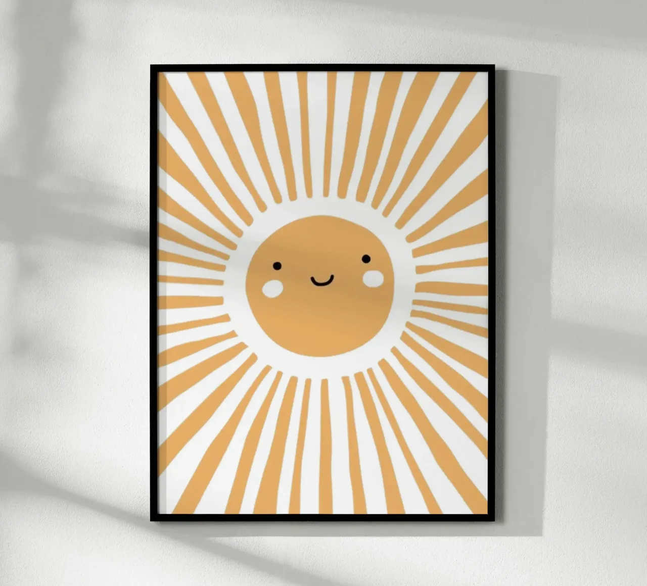 Stampa del raggio di sole, arte murale per bambini, stampa per la cameretta poster da Little Lola
