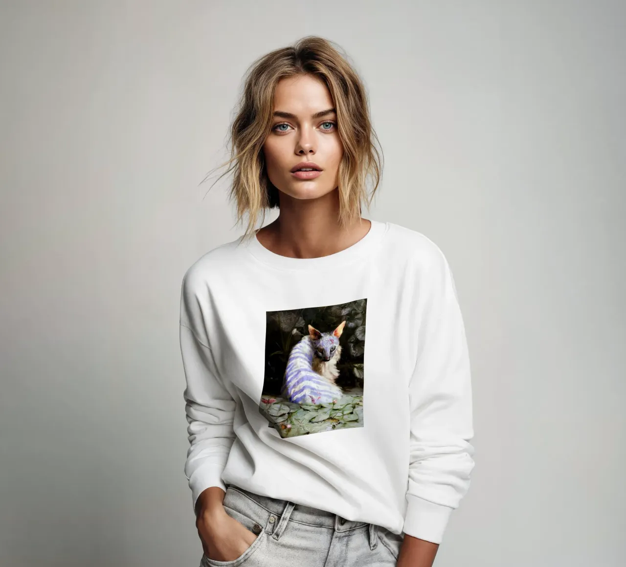 Guillermo Lorca Spring Pond felpa da Birgitart