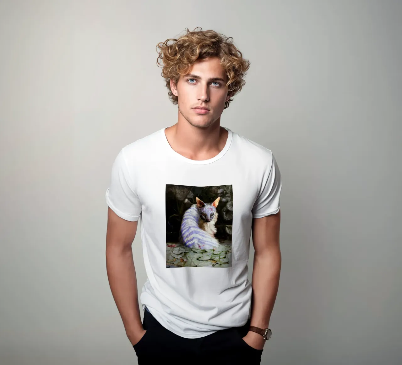Guillermo Lorca Spring Pond t-shirt da Birgitart