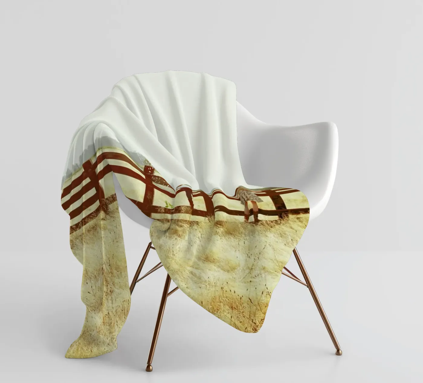 Fence Standing Fleecedecke von Kevin Russ